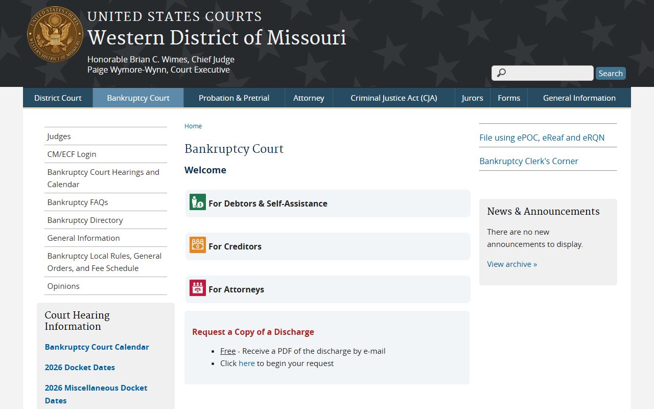 Jackson County Circuit Court bankruptcy court distinction